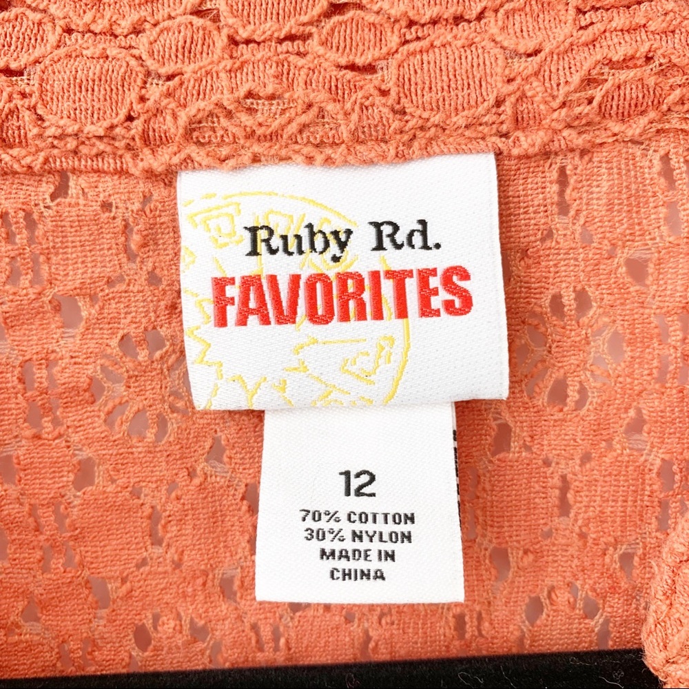 Ruby Rd Jacket Floral Light Breezy - Picture 4 of 5